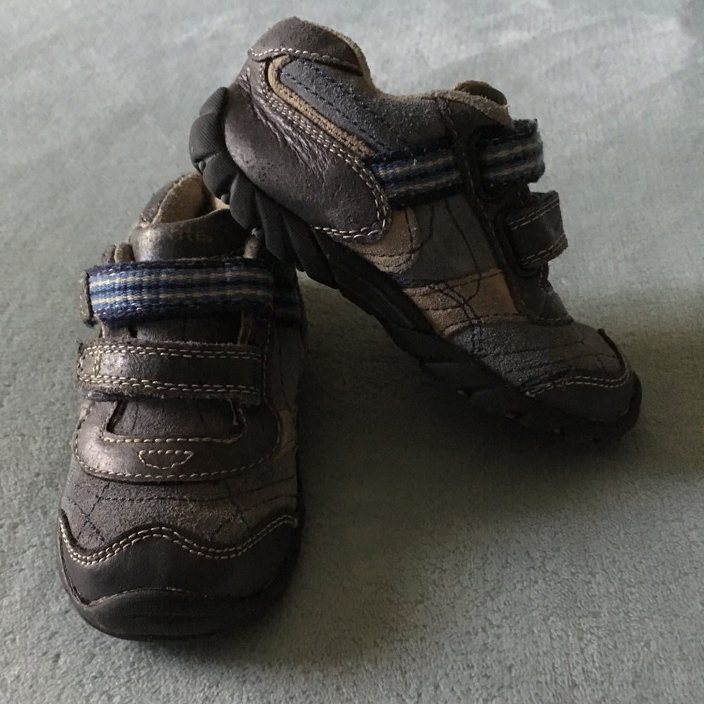Stride Rite Boys’ NMS Lance Leather Sneaker